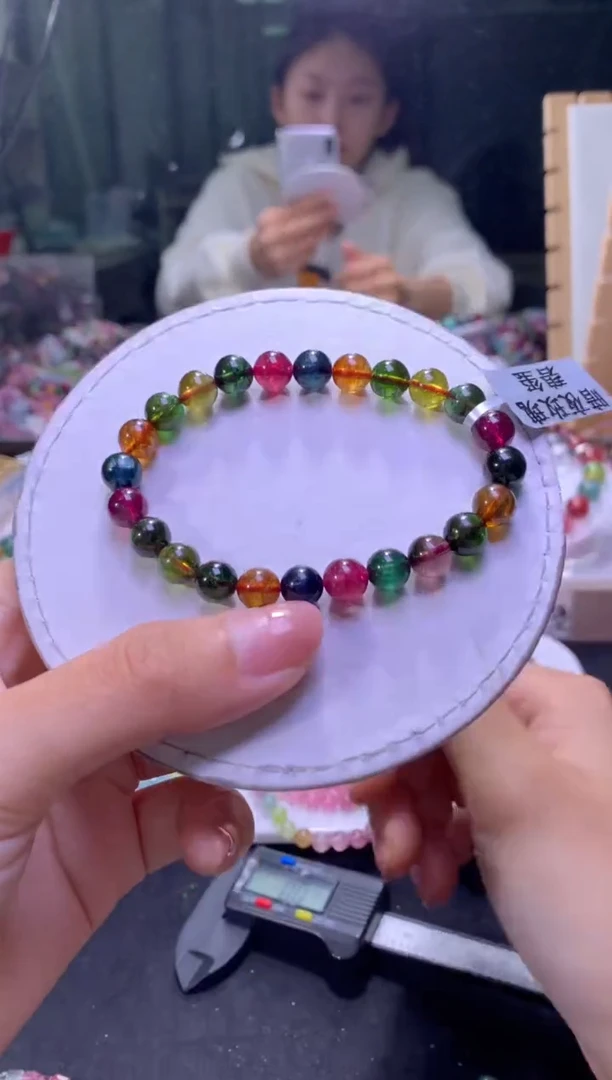 未镶嵌手串碧玺A156【天然碧玺】