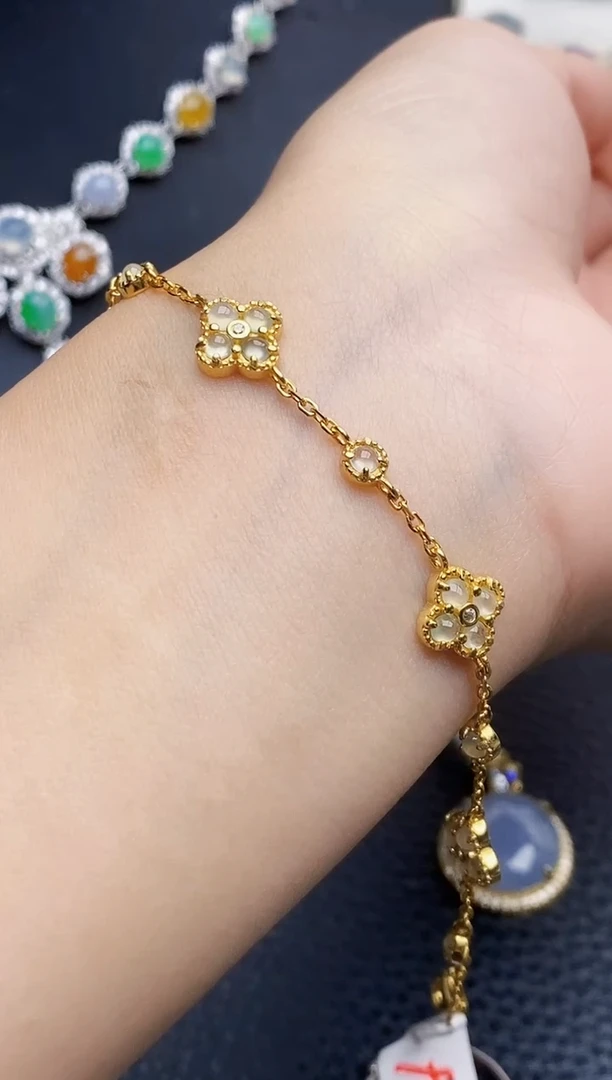 银S925镶嵌戒指翡翠1086