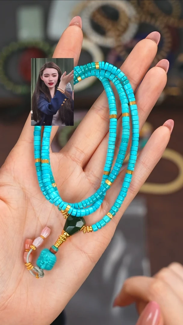 【闪购商品】绿松石手串未镶嵌111111111