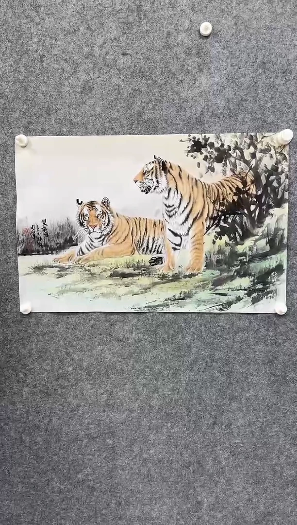 国画DH-WMF老师绘画作品