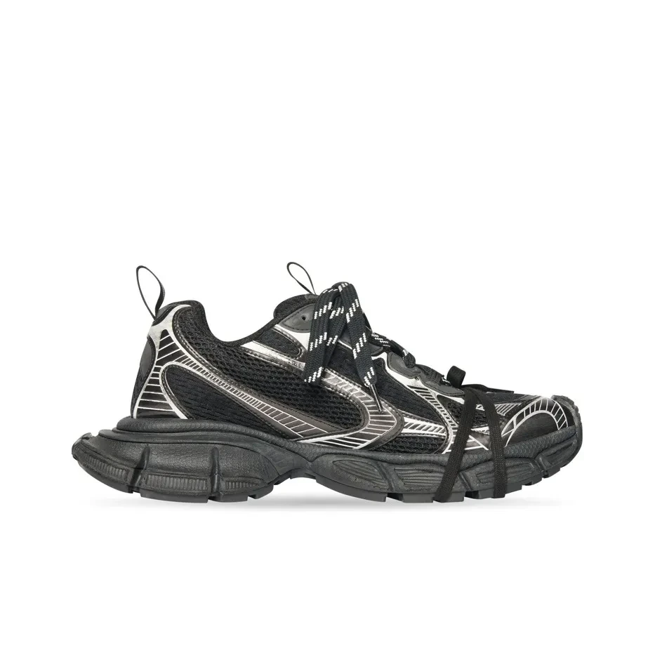 全新未使用 Balenciaga/巴黎世家 3XL 老爹鞋 男款 黑银 做旧版