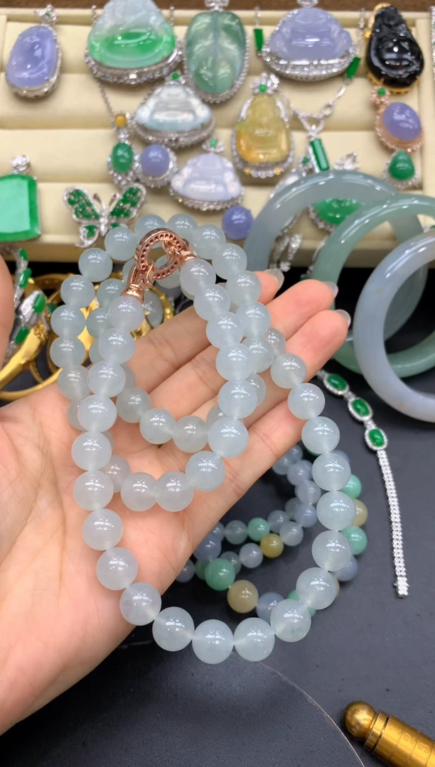 【闪购商品】翡翠颈饰未镶嵌458-中国好珍宝