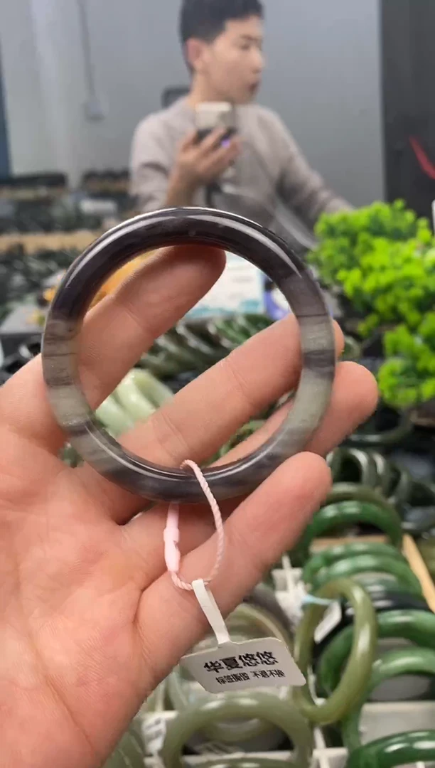 未镶嵌手镯和田玉52.5