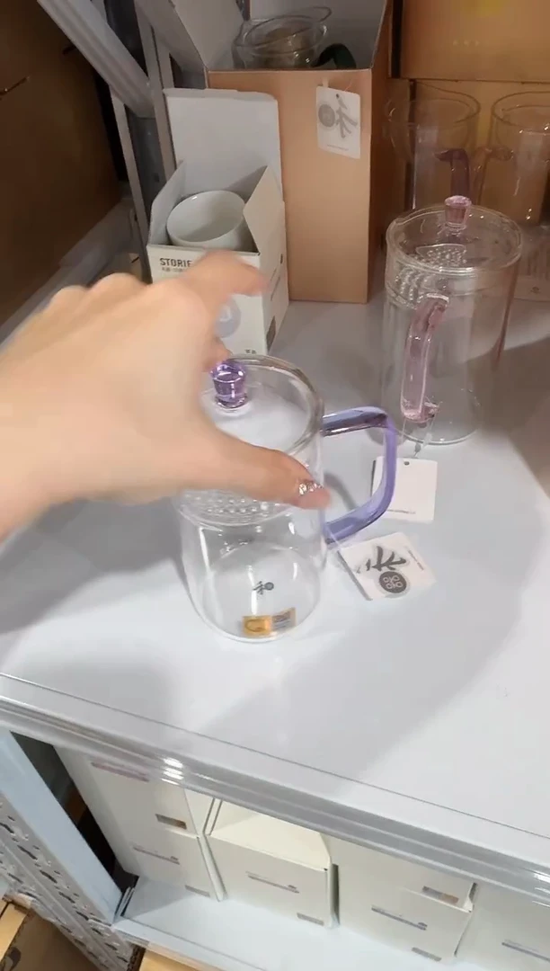 @@禾器晶彩简尚杯浅紫色