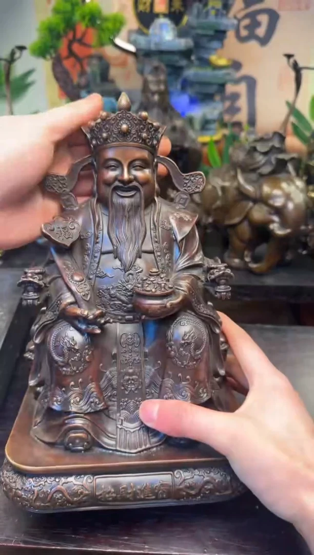潼潼古铜只卖真铜！（大坐财）