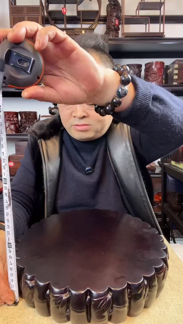 木老李红木工艺品562瑕疵