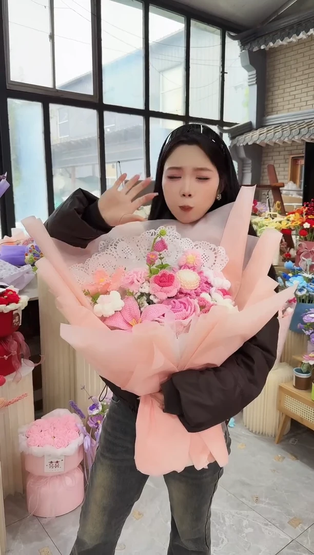 非遗手工定制花束，孤品清仓！