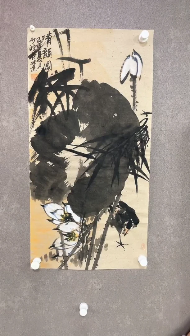 绘画99李少波-国画花鸟作品