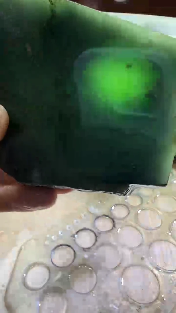 裸石翡翠天然翡翠A货花350