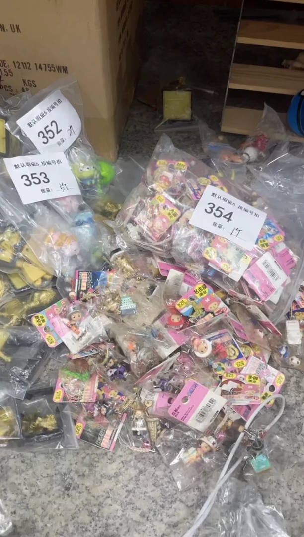 【354】5个不同  散货玩具模型