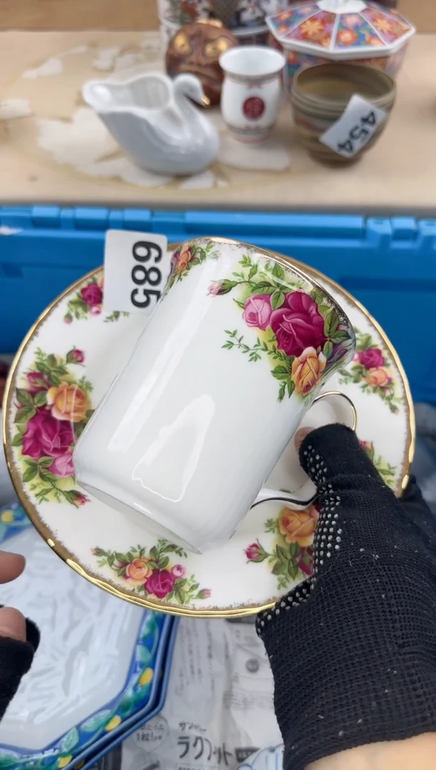 茶杯紫砂敏*姐685淘艺中古瓷器满18米包邮