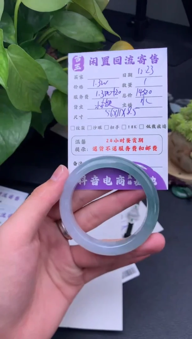 未镶嵌手镯翡翠手镯