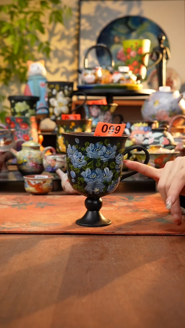 瓷片景德镇手工手绘099