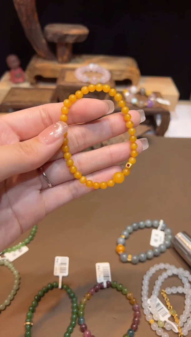 【闪购商品】琥珀手饰未镶嵌手饰@@E4256