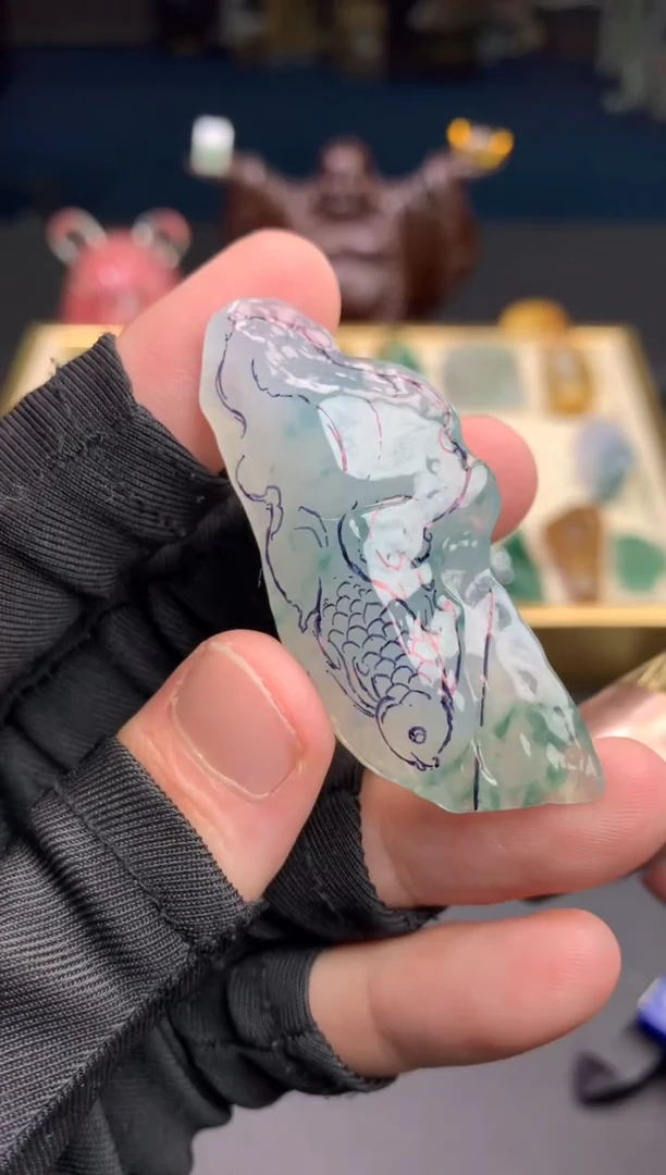 未镶嵌定制翡翠华天然翡翠裸石（包工）