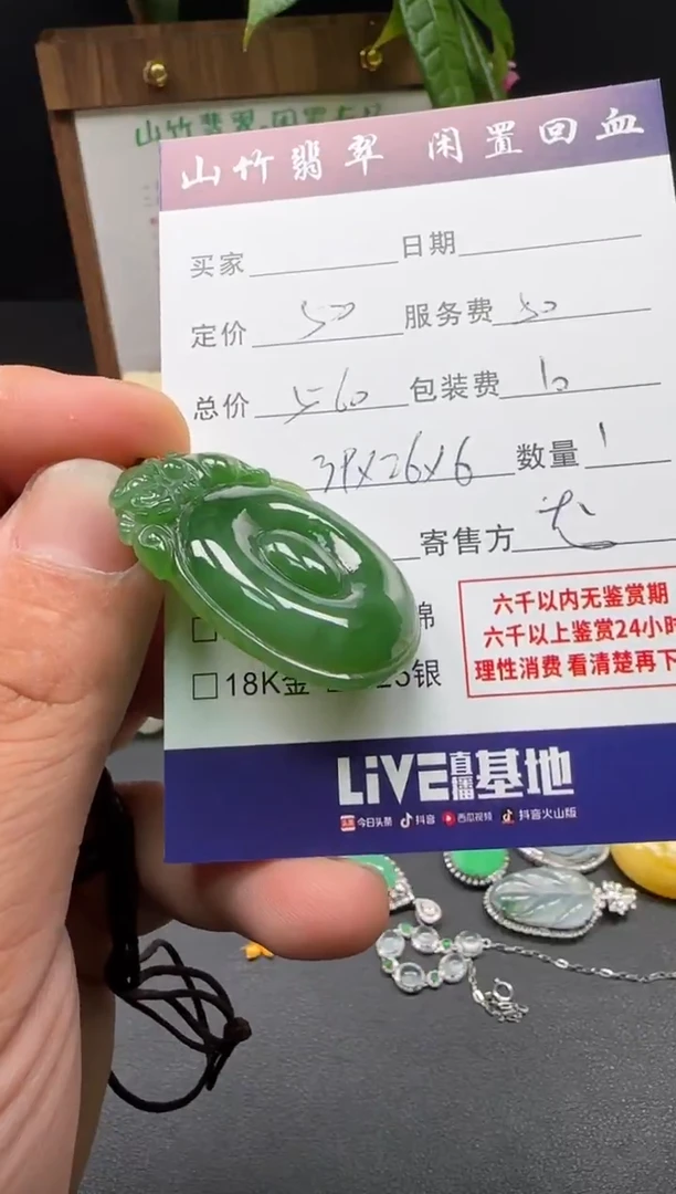 颈饰未镶嵌和田玉3002731