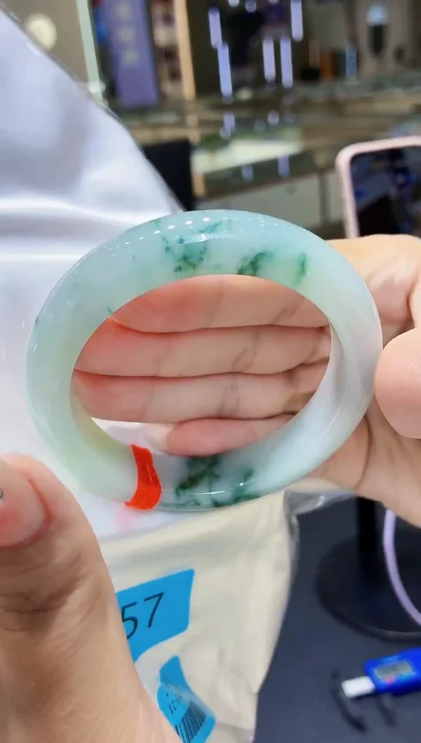 未镶嵌手镯翡翠翡翠手镯58