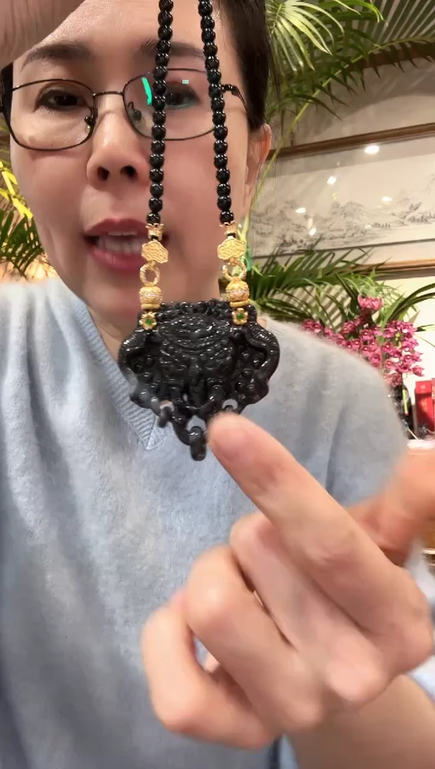 【闪购商品】翡翠颈饰未镶嵌国风