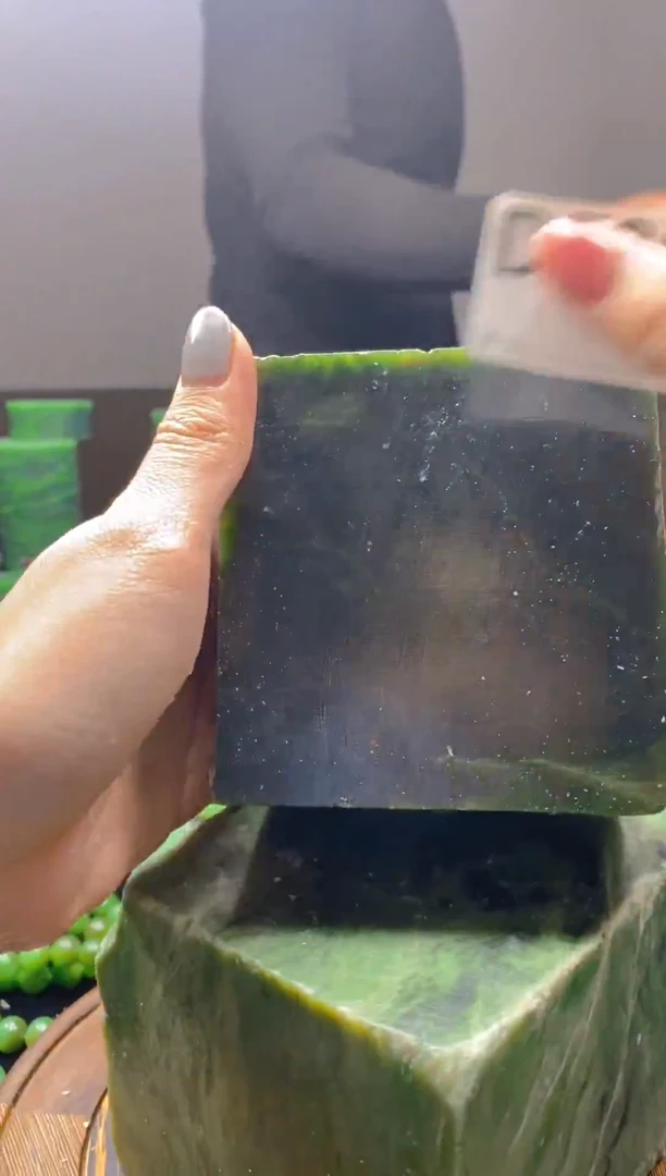 未镶嵌和田玉珠宝半成品1
