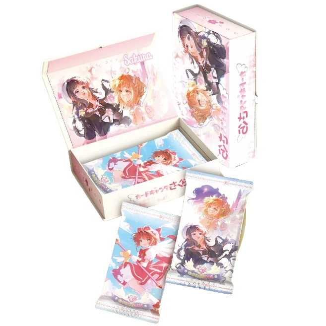 【喵*宠粉】 灵卡文创流光典藏魔法卡少女樱主题卡牌少女樱收藏卡牌