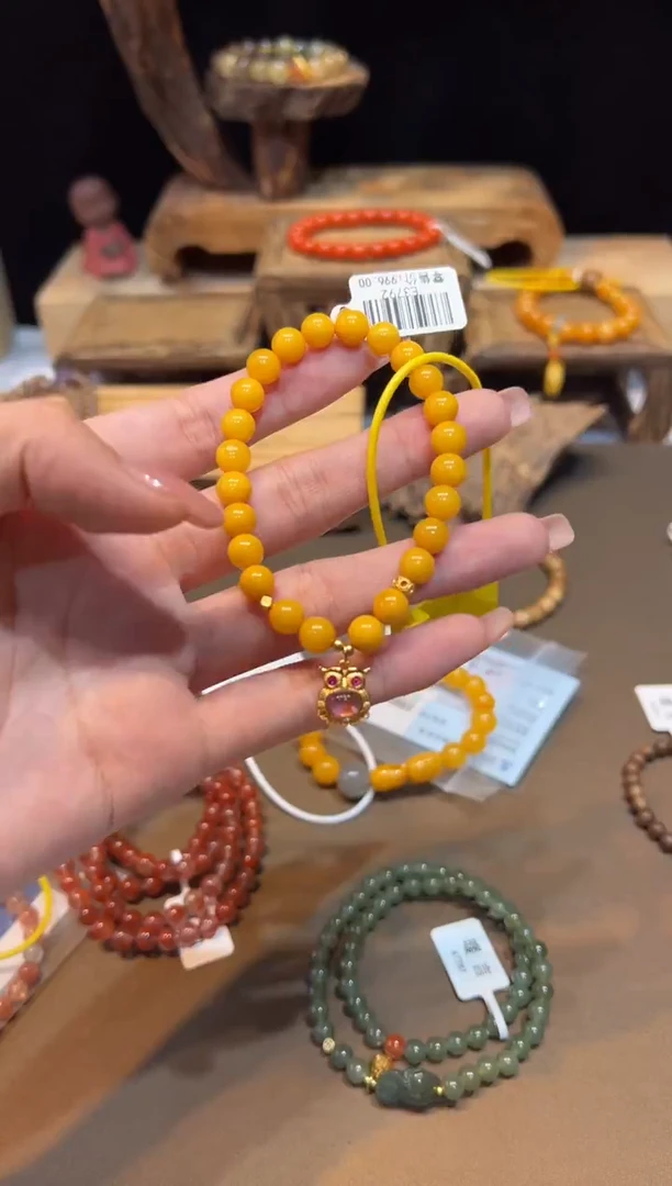 未镶嵌琥珀手饰手饰@@E3792