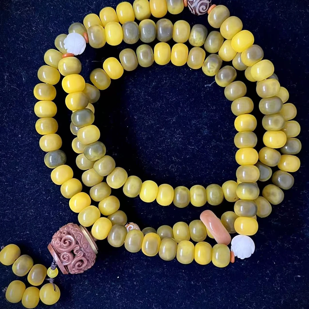 9157 私藏老料文玩手串手把件 无礼盒