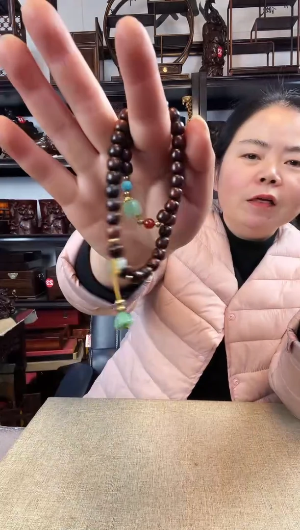 木老李红木工艺品574瑕疵