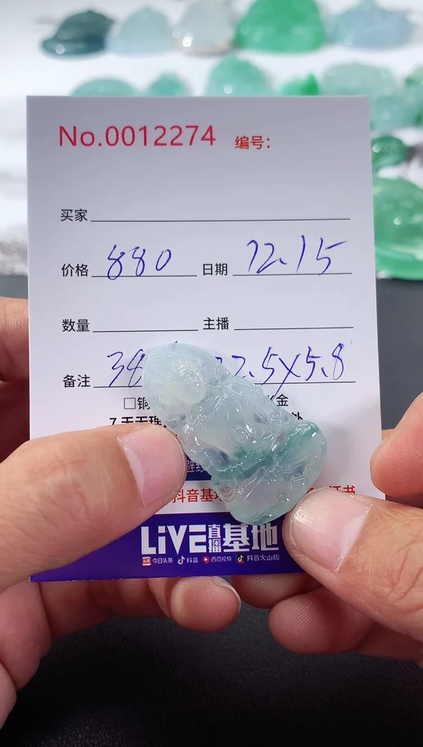 颈饰未镶嵌翡翠度母