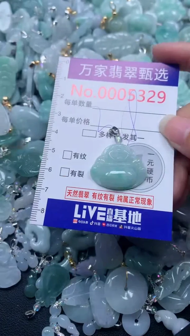 颈饰未镶嵌翡翠5329
