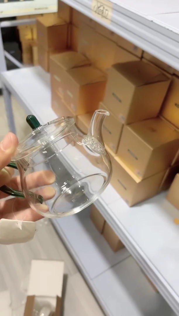 【闪购商品】禾器/晶彩青云壶/墨绿