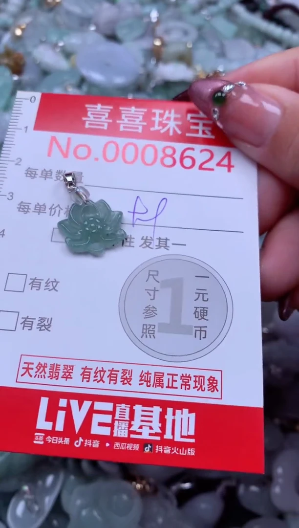 颈饰未镶嵌翡翠8624