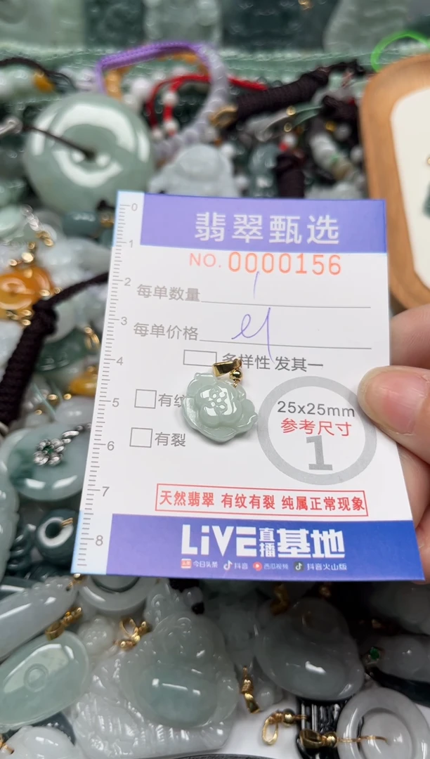 【闪购商品】翡翠颈饰未镶嵌00..0156