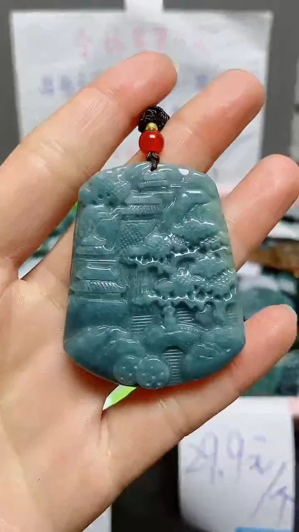 【闪购商品】翡翠颈饰未镶嵌天然翡翠A货