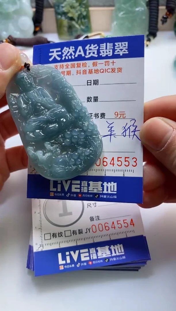 【闪购商品】翡翠挂件未镶嵌