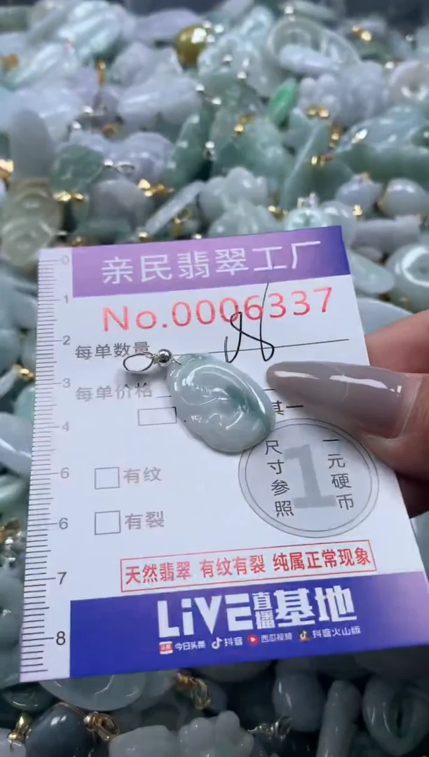 颈饰未镶嵌翡翠6337