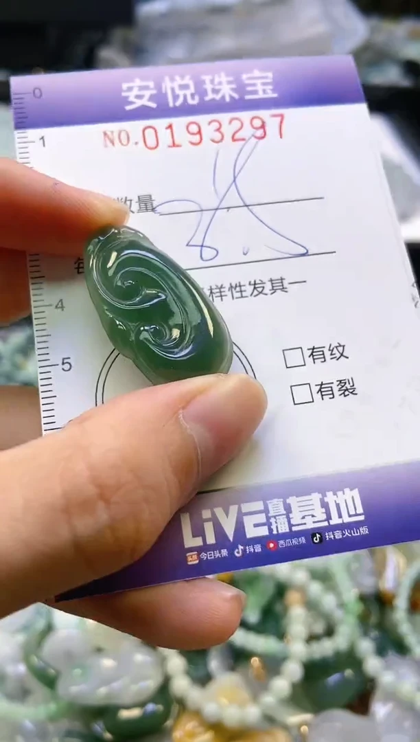 翡翠未镶嵌颈饰闪购0193297