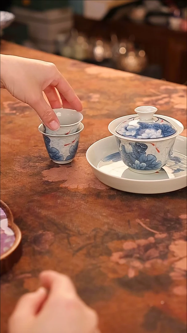 【闪购商品】陶瓷茶具（无礼盒无茶盘）@@ZH152