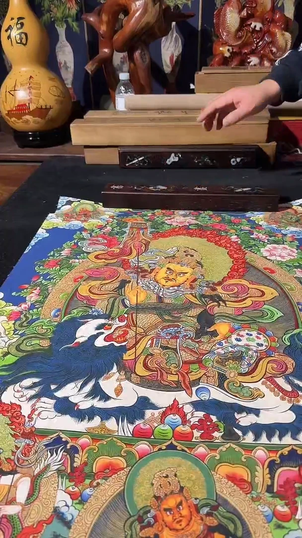 卷轴画藏式珍藏彩绘艺术馆141