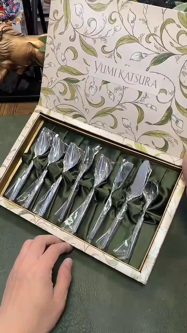 387桂由美甜品勺