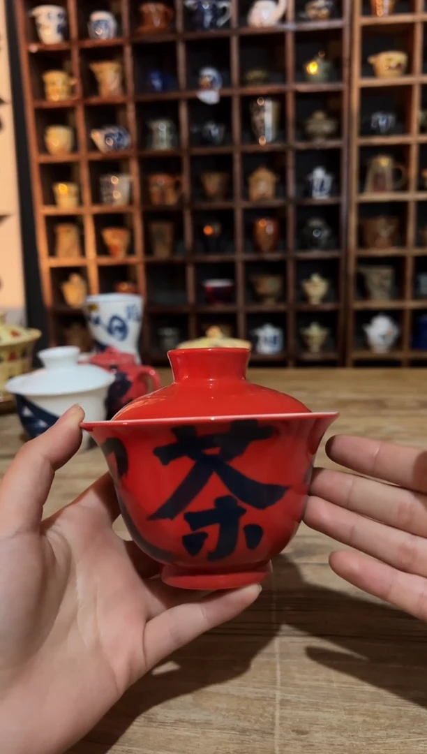 【闪购商品】观云听雨原创手绘茶具