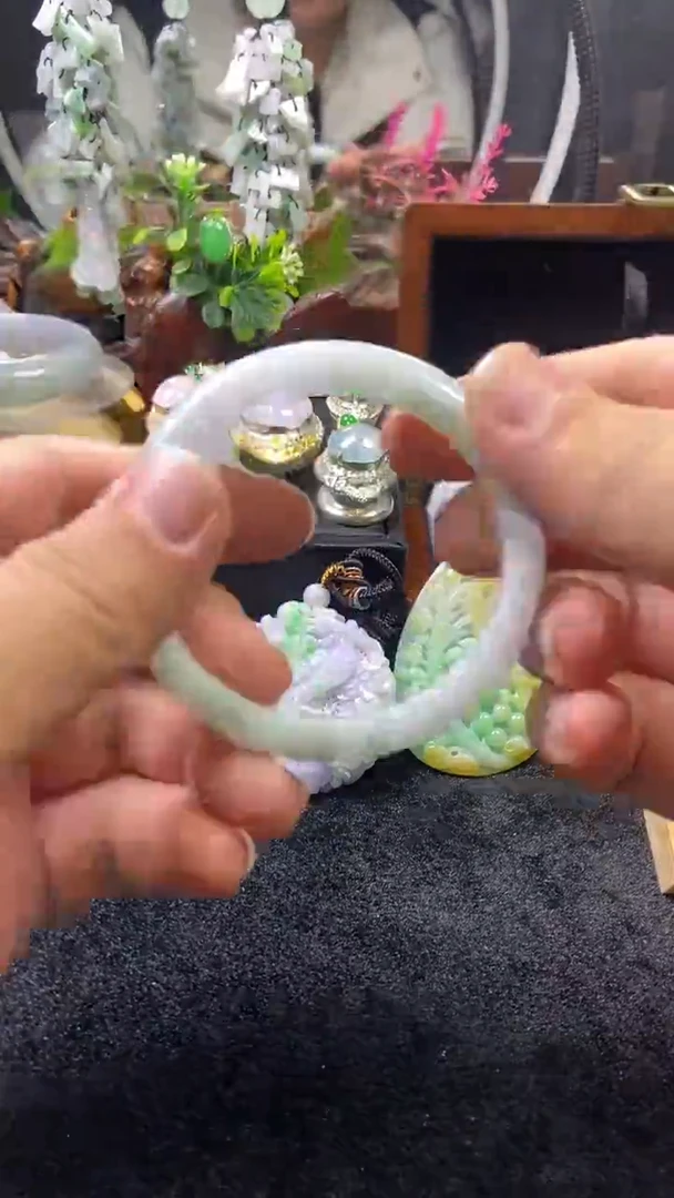 未镶嵌手镯翡翠缅甸天然A货翡翠