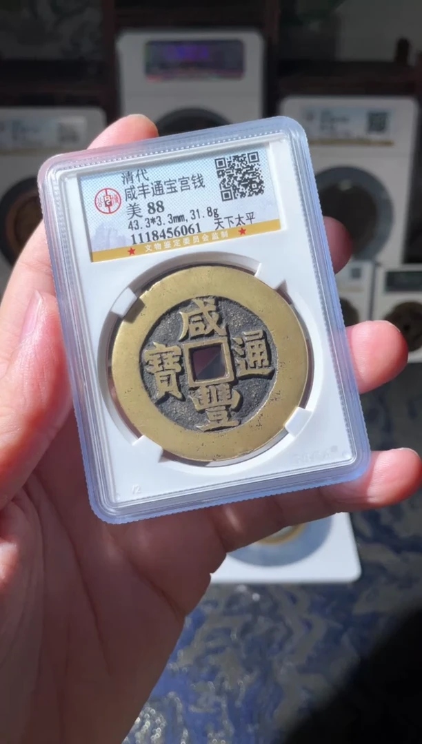 【闪购商品】铜咸丰通宝天下太平