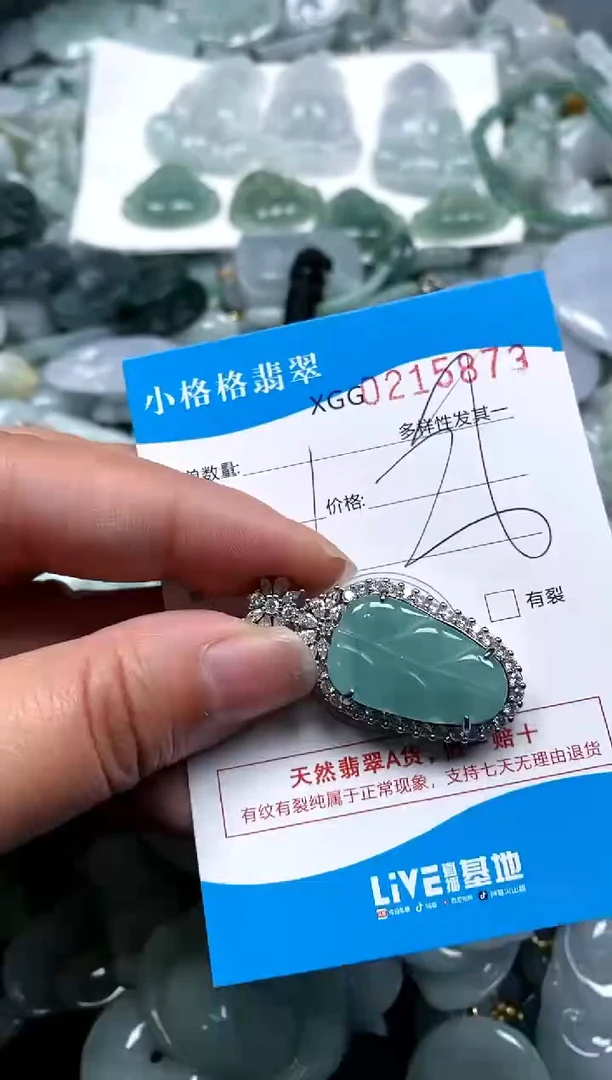 【闪购商品】翡翠颈饰未镶嵌闪购商品0215873