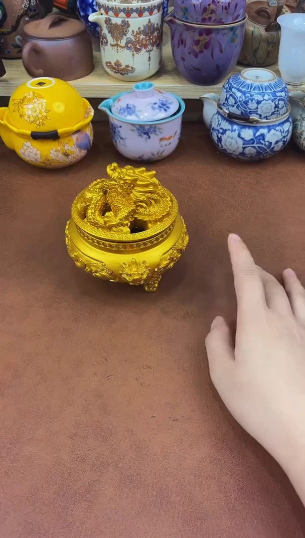 陶瓷茶具摆件旅行套组