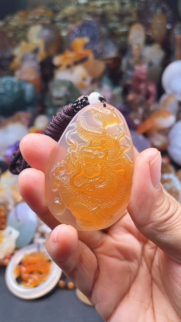 【闪购商品】玛瑙/玉髓颈饰未镶嵌AA