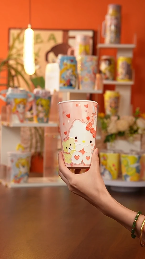 景德镇手工手绘文创陶瓷杯