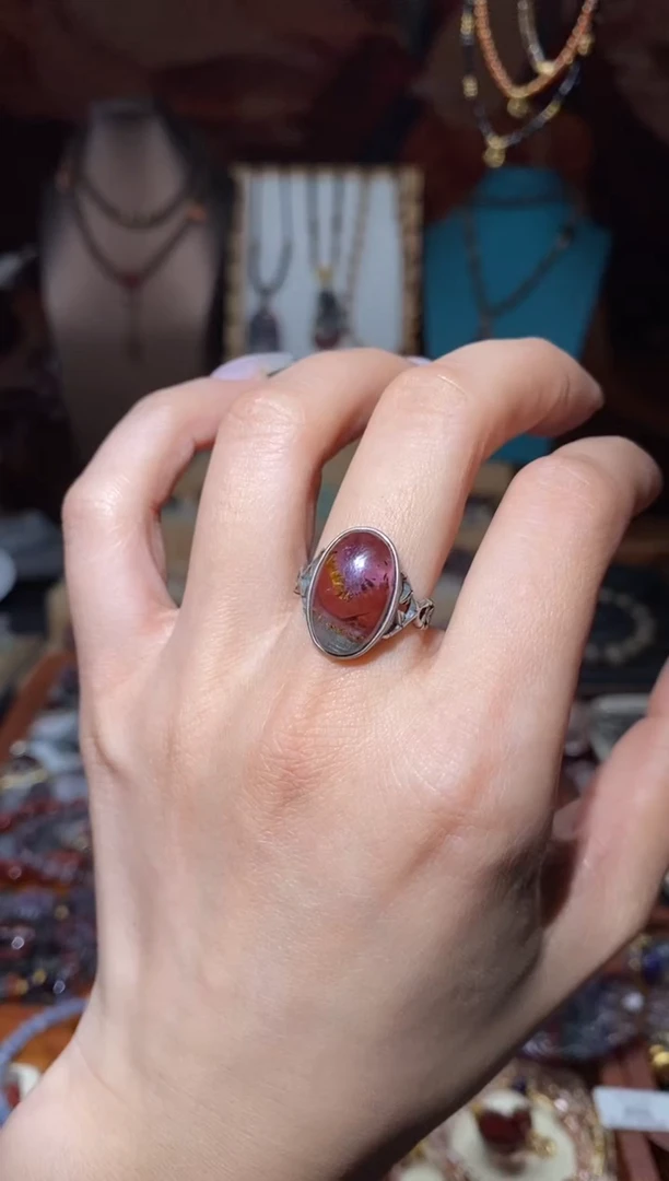 【闪购商品】水晶戒指未镶嵌极光23