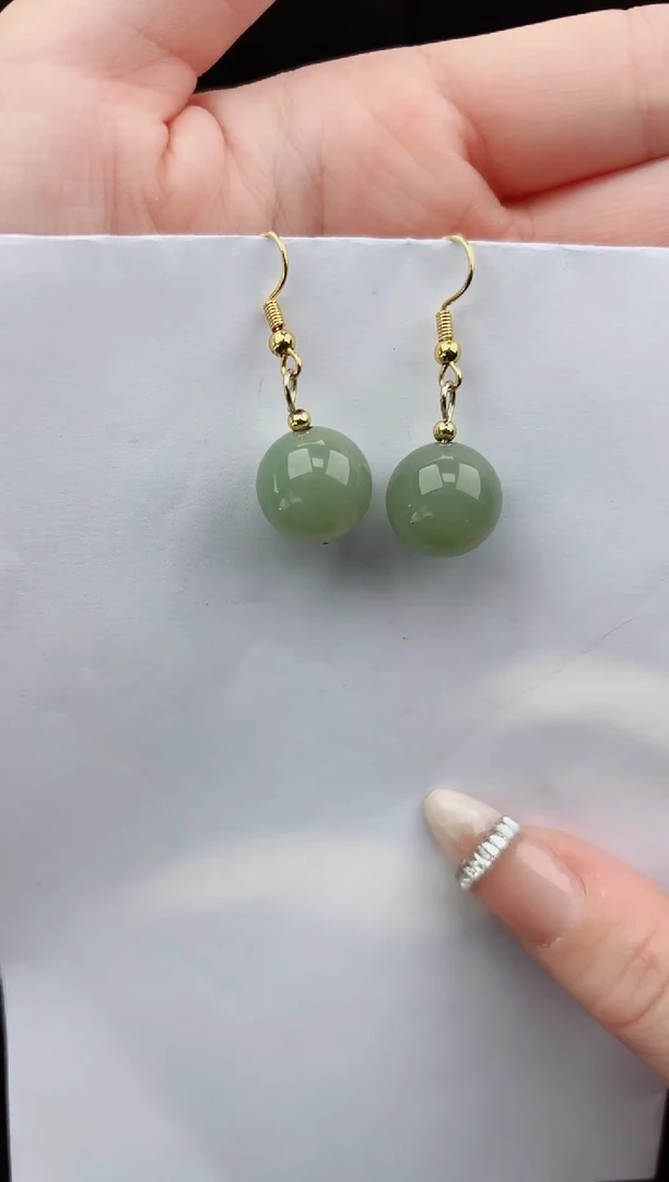 未镶嵌东陵石耳坠嗨购微色差T