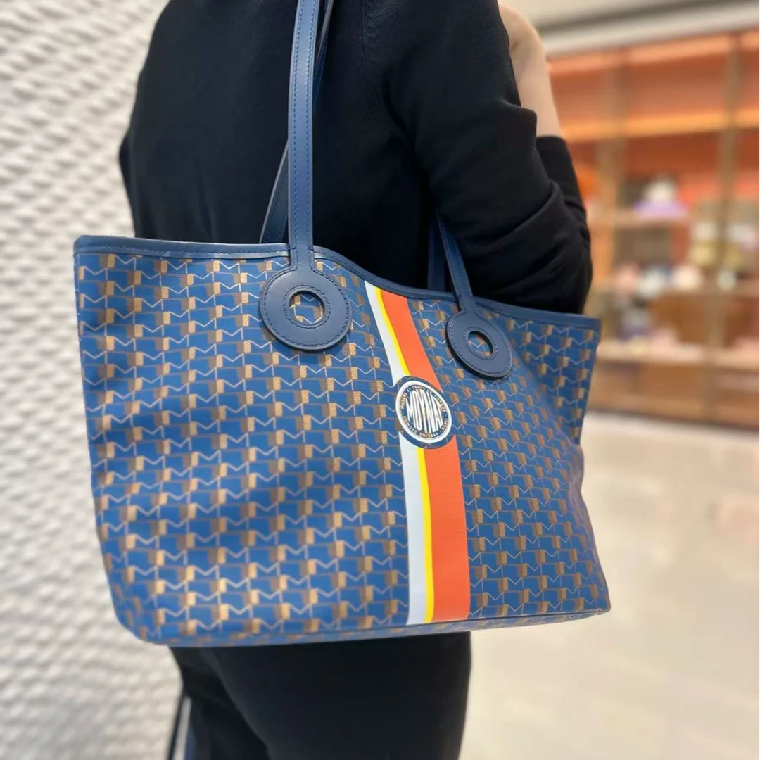 95新  坤球奢选莫奈中号购物袋