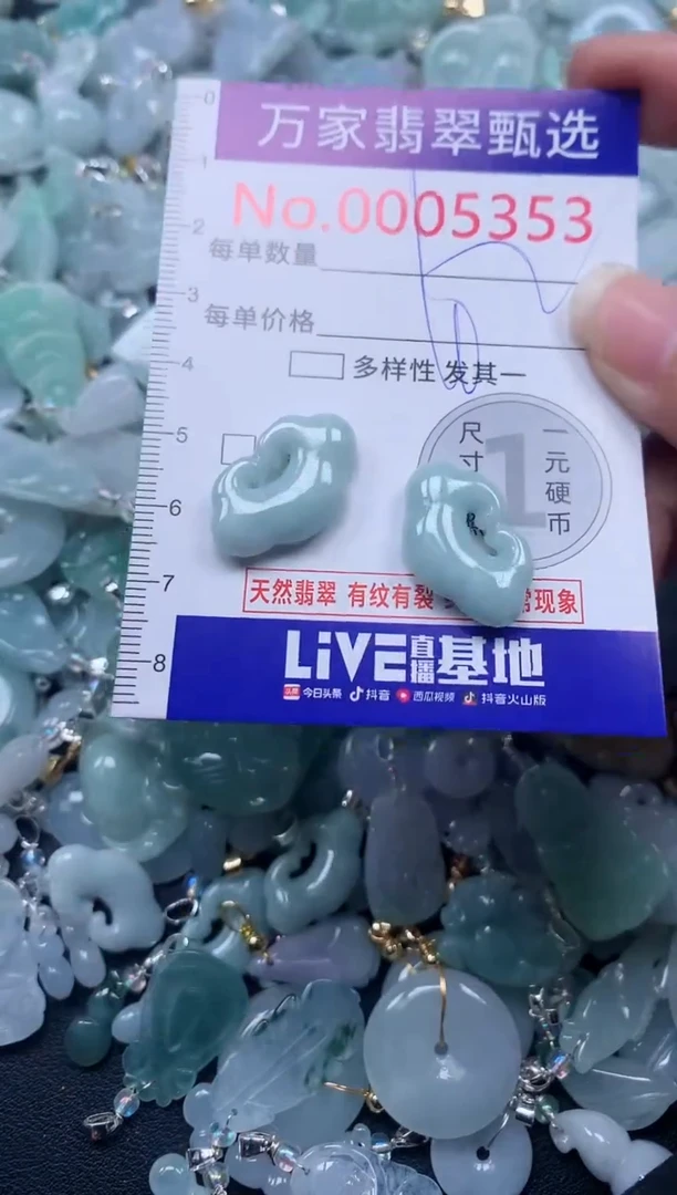 颈饰未镶嵌翡翠5353